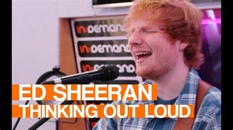 youtube ed sheeran thinking out loud|ed sheeran thinking out loud listen.